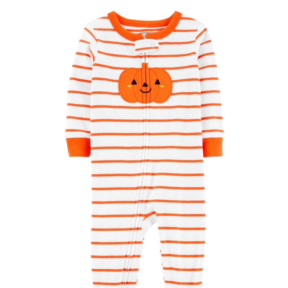 NEW Carters 12M Halloween/fall zip up